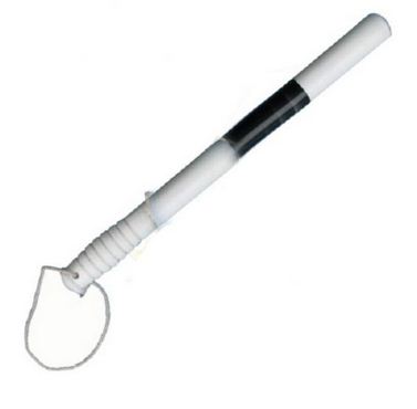 Dùi cui nhựa đen trắng